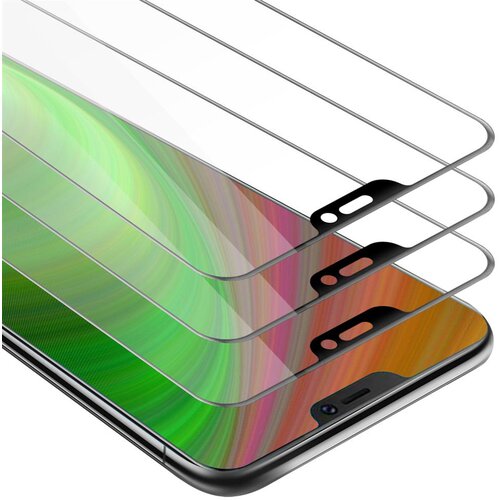  vivo V9 - za&scaron;čitna folija v transparentno s čarno - 3-pack kaljeno steklo za za&scaron;čito zaslona s trdoto 9H in 3D dotikom, (20553282) Cene