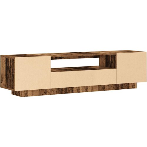 ormarić LED boja drva 160x35x40 cm konstruirano drvo Slike