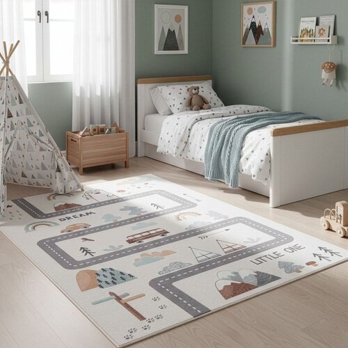 Ayyildiz Carpets Kremno bela pralna otro&amp;scaron;ka preproga 140x200 cm Coco 1134 &amp;ndash; Slike