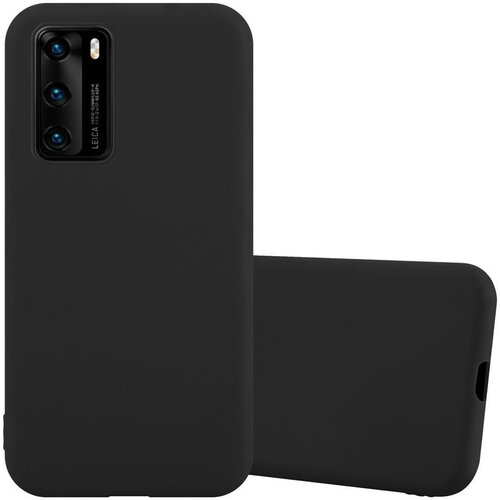 Cadorabo Ohi&scaron;je, združljiv s Huawei v Candy Black - Za&scaron;čitni pokrov, narejen iz fleksibilnega silikona TPU, (20579485) Cene