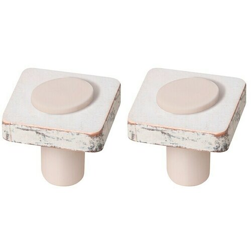 Set okruglih ručki za namještaj (2 Kom., Tip ručke za namještaj: Gumb, Ø x V: 35 x 32 mm, Drvo, Lakirano) Cijene