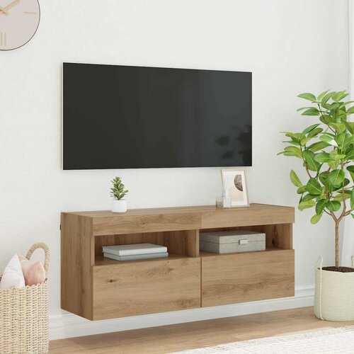TV zidni ormar Zidne Umjetnički hrast 100 x 30 x 40 cm Cene