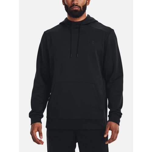 Under Armour Sweatshirt UA Armour Fleece Hoodie-BLK - Mens Slike