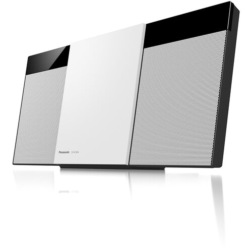 Panasonic SC-HC304EG-W stereo uređaj AUX, CD, UKW, DAB+, USB, 2 x 10 W bijela Slike