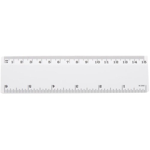  RAVNALO PVC 15 CM/6INCH BIJELO Cene