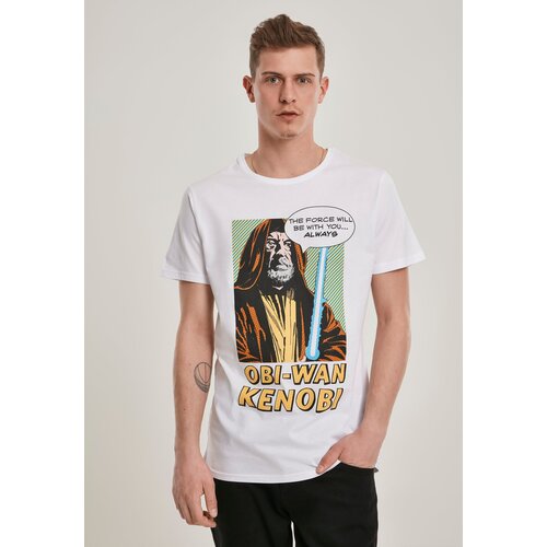 Merchcode Obi-Wan Kenobi Tee White White Cene