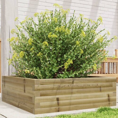 VidaXL Vrtna sadilica 70x70x23 cm od impregnirane borovine Slike