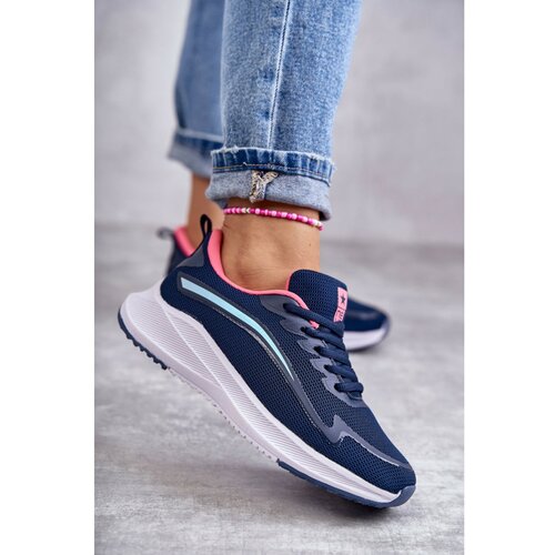 Kesi Women's Fashionable Sport Shoes Sneakers Navy Blue Ida Slike