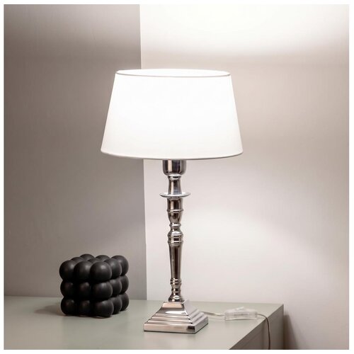 Brilagi Stona lampa CERIA 1xE27/60W/230V prečnik 25 cm srebrna/bela Cene