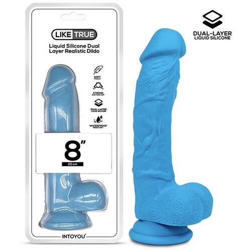 INTOYOU Dildo Dual Layer Silicone 8 (R900314) Slike