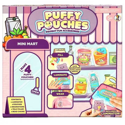 Mga Entertainment Puffy Pouches: Pufi charm design set - trgovina Slike