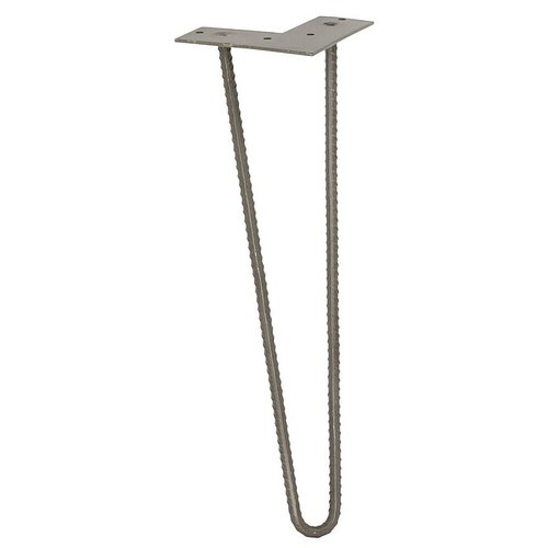 Wagner System Noga za pohi&amp;scaron;tvo (Vi&amp;scaron;ina: 40 cm, Jeklo, Srebrne barve) Slike