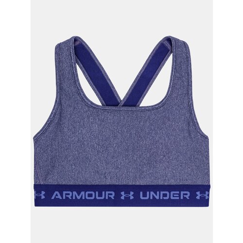 Under Armour Compression Bra Crossback Mid Heather Bra-BLU - Women Cene