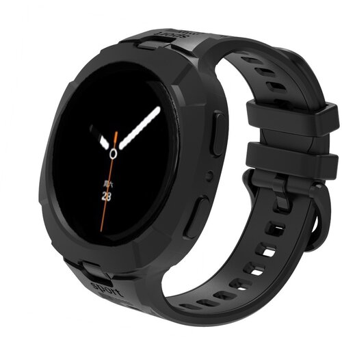 INF združljiv s samsung galaxy Watch8 classic tpu &scaron;portni pas - integrirano ohi&scaron;je, zračen black, (5000079157) Cene
