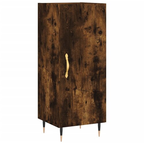 Maison Chic Komoda - Predalnik dimljeni hrast 34,5x34x90 cm inženirski les, (21718502) Cene