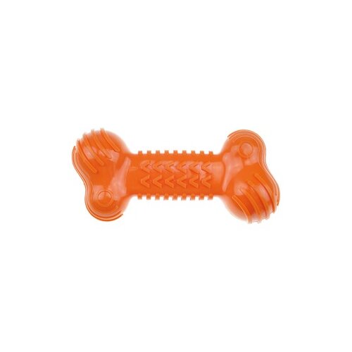 m-pets dog funbone igračka orange Slike
