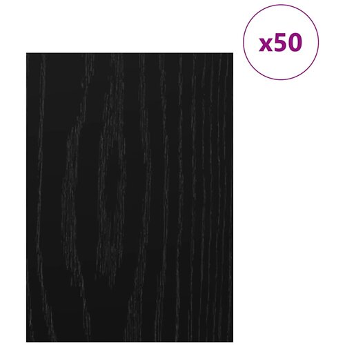 Dekor Paneli 50 pcs Crni hrast 30 x 42 x 0.27 cm Slike