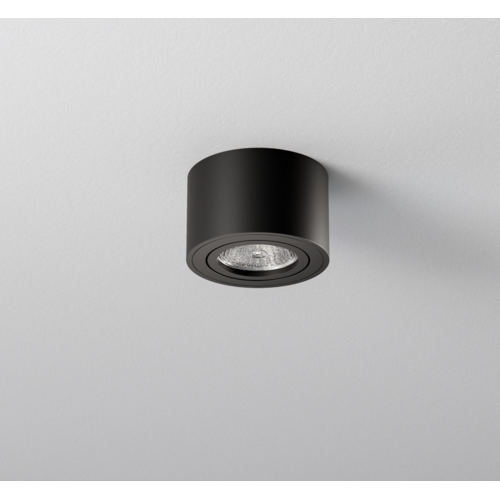 LED-LABS Stropna nadometna svetilka FIRA - črna Slike