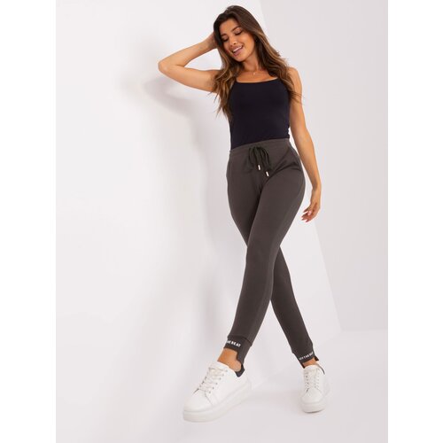RELEVANCE Sweatpants-RV-DR-8519.30X-dark khaki Slike