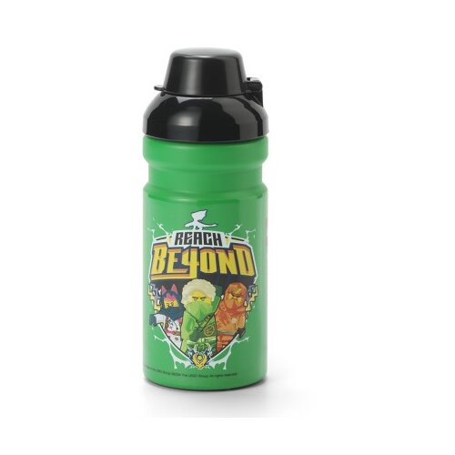 Lego Zelena dječja boca 390 ml Ninjago &amp;ndash; Slike