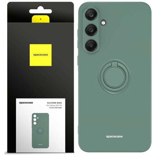 Spacecase SILIKONSKI OVITEK OBROČ ZA SAMSUNG GALAXY A55 5G TEMNO ZELEN, (21967679) Cene