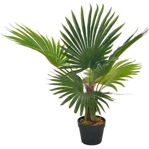 vidaXL umjetna palma s posudom zelena 70 cm Cene