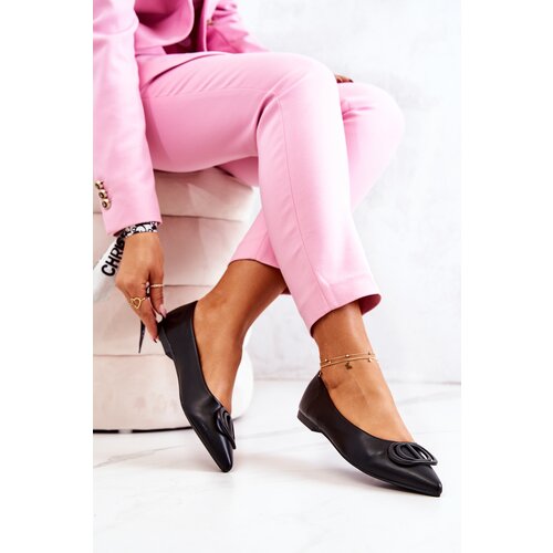Kesi Skins of pointed ballerina Black Rachelle Slike
