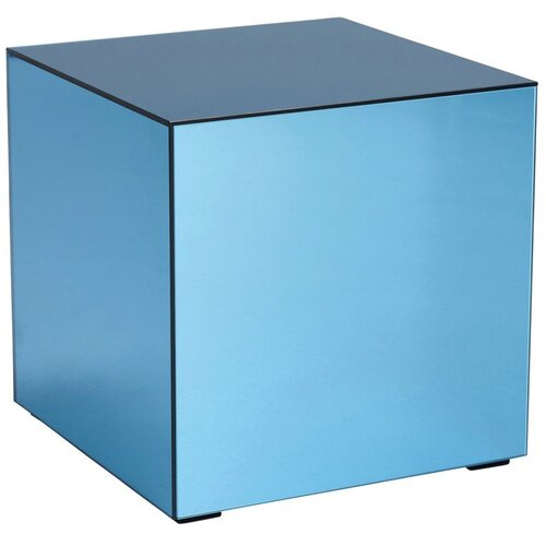 Ellos Home Steklena stranska mizica 45,5x45,5 cm Cube &ndash; Cene