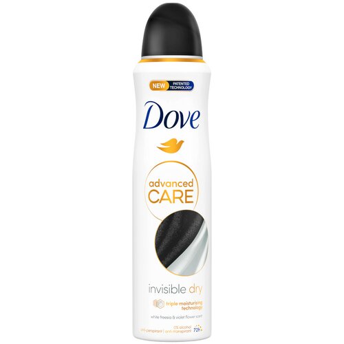 Dove invisible dry advance care dezodorans u spreju 150ml Slike