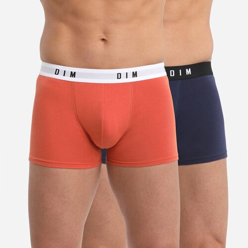 DIM BOXER ORIGINAL 2x - Men&amp;#039;s boxers 2 - orange - blue Slike