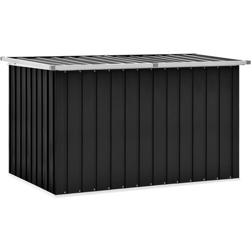 vidaXL Vrtna škatla za shranjevanje antracitna 149x99x93 cm, (20579966) Cene