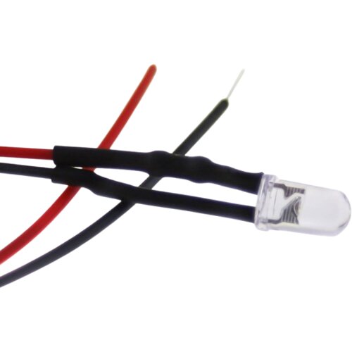  LED dioda sa kablom plava 5mm Cene