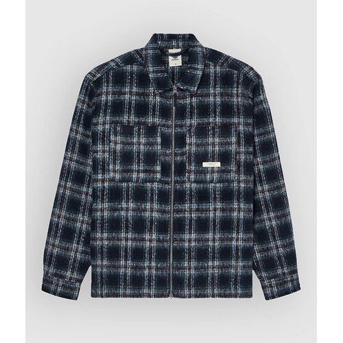 Element Fuzzy Check Jacket brushed plaid dark slate Cene