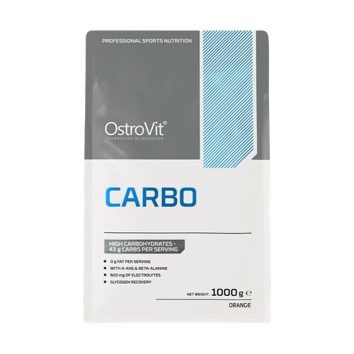 OSTROVIT carbo 1000 g – ugljeni hidrati za energiju i oporavak - pomorandža Cene