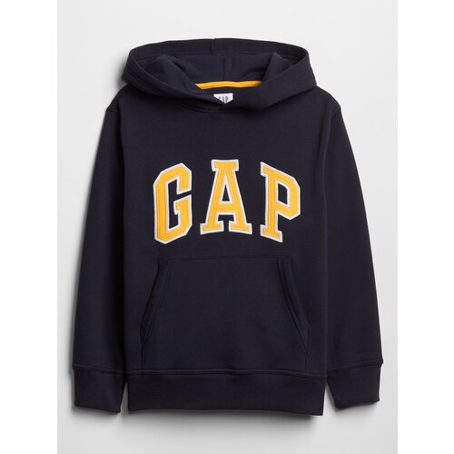 GAP Blue Boys&amp;#039; Sweatshirt Logo hoodie Slike
