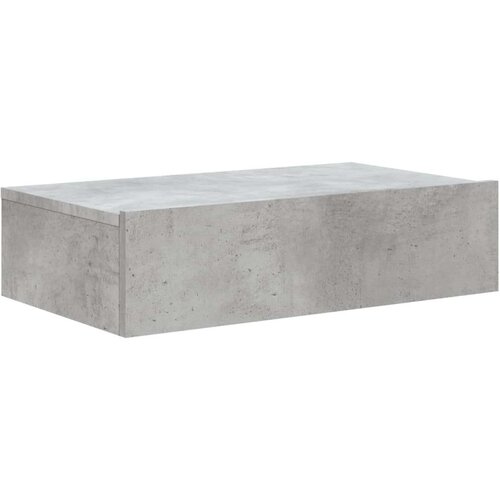 VidaXL TV ormarić s LED svjetlima siva boja betona 60 x 35 x 15 5 cm Slike