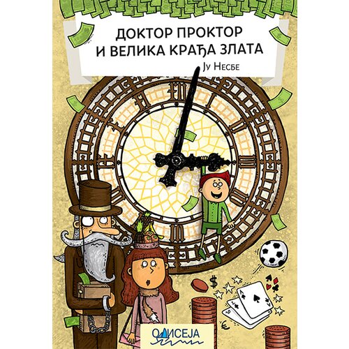 Odiseja Ju Nesbe - Doktor Proktor i velika krađa zlata Cene