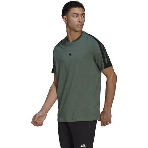 Adidas muška majica future icons 3-Stripes tee zelena Slike