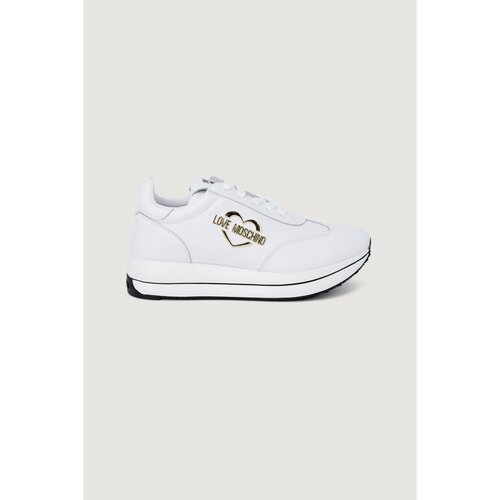 Love Moschino Modne superge RUN40 JA15074G1HIA0100 Bela Slike