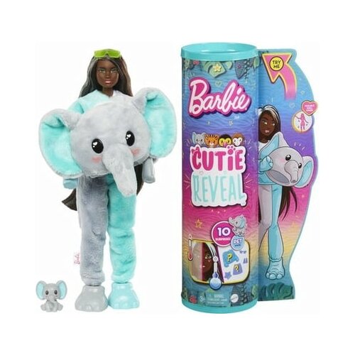  Cutie Reveal Barbie s kostumom slona Slike