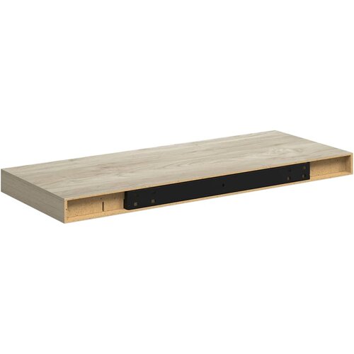  Plutajuće zidne police 4 kom boja hrasta 60 x 23,5 x 3,8 cm MDF Slike