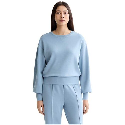 SCOTCH &amp;amp; SODA - svetloplava dukserica za žene SSU9E00803T-V441 Slike