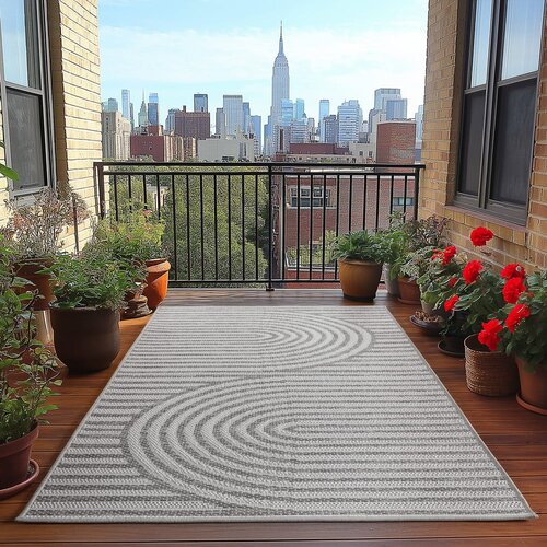 Ayyildiz Carpets Sivi unutarnji i vanjski tepih 160x230 cm Desert 1301 &amp;ndash; Slike