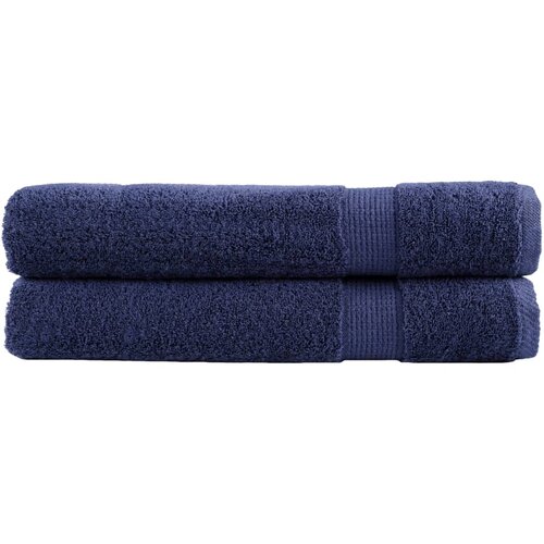 Furnova Premium brisače za savno SOLUND 2 kosa modra 80x200 cm 600 g/m2, (21916642) Cene