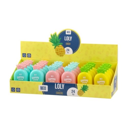 Sazio Loly, gumica, Pineapple ( 104416 ) Slike