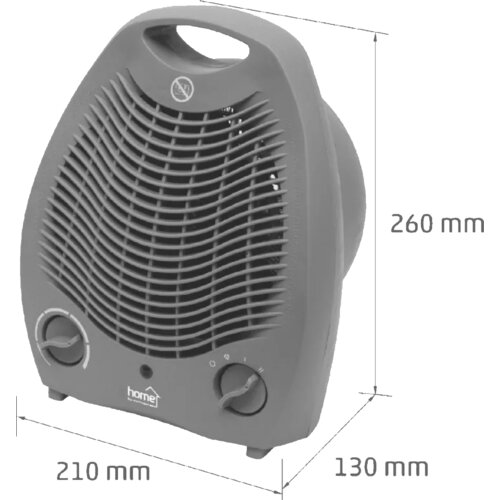 Dom Grelnik s ventilatorjem, 2000W - FK1M Slike