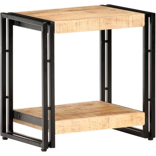  Bočni stolić 40 x 30 x 40 cm od grubog drva manga