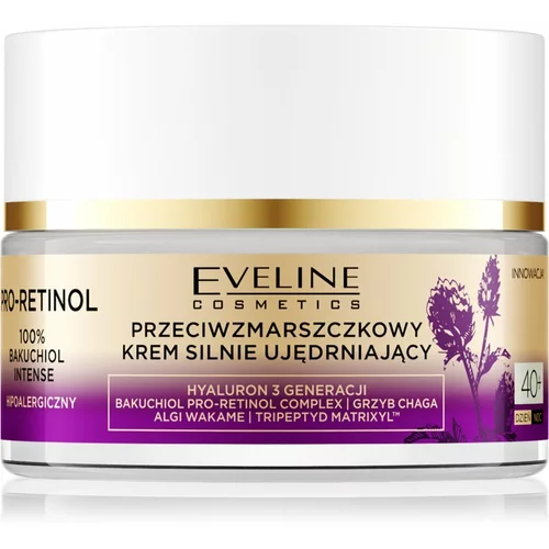 Eveline Cosmetics Pro-Retinol 100% Bakuchiol Intense regenerirajuća krema s učinkom zaglađivanja 40+ 50 ml