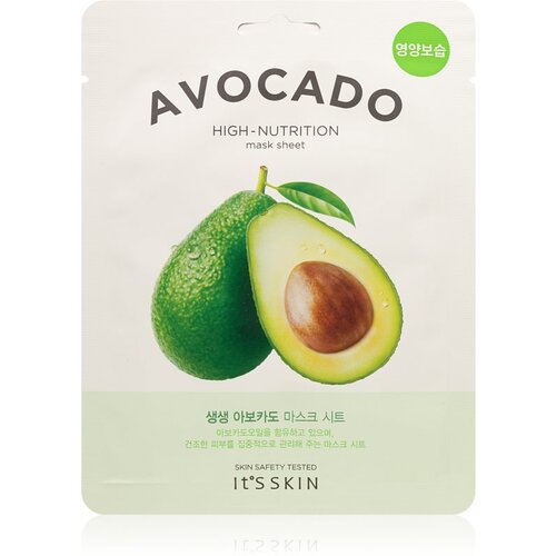 It'S Skin The Fresh Mask Avocado maska iz platna z visokim vlažilnim in hranilnim učinkom 21 g Cene