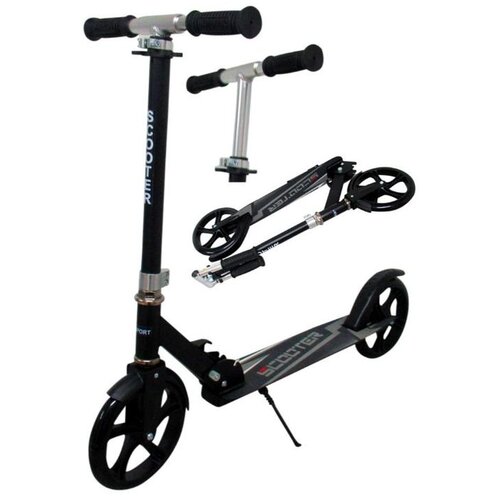  Sportski dječji romobil crni Slike